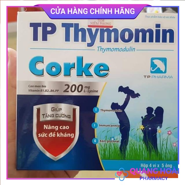 TP Thymomin - Thymomodulin 80mg Tăng cường sức đề kháng