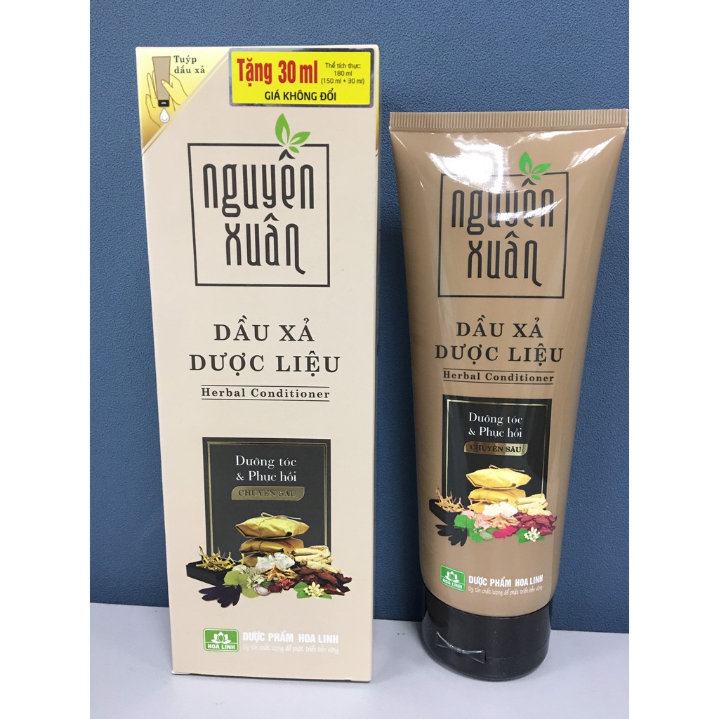 Dầu gội Dược Liệu Nguyên Xuân - Dầu xả từ thảo dược, từ bưởi, bồ kết, hết gàu, giảm ngứa - có vòi tiện hơn