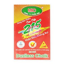 Combo 5 hộp Phấn màu không bụi Mic 50 viên