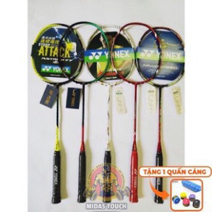 Vợt Cầu Lông ️1 chếc, Vợt đánh cầu YONEX ARCSABER 100% Khung Carbon Siêu Bền - Tặng 1 cuốn vợt + 1 bao vợt