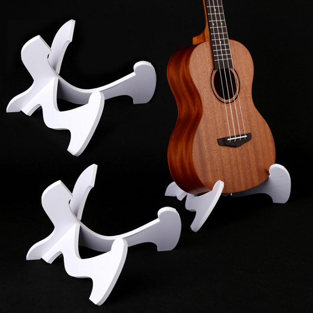 Giá Đỡ 3 Chân Cho Đàn Ukulele Bằng Gỗ Chất Lượng Cao Có Thể Gấp Gọn