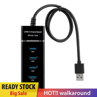 Cáp Chuyển Đổi 4 Cổng Usb 3.0 Tốc Độ Cao 5gbps Cho Laptop / Pc