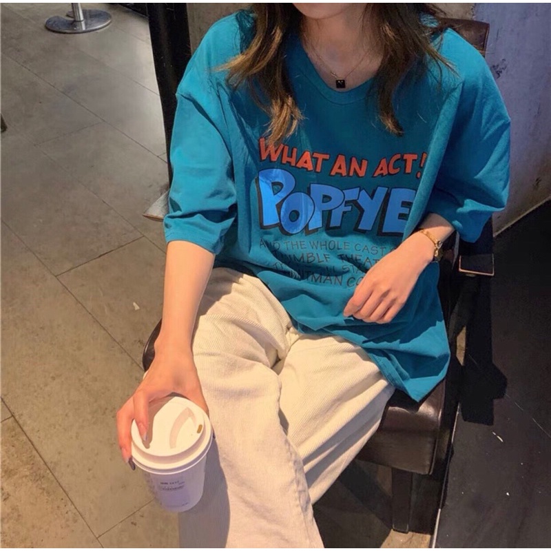 Áo thun PopryeÁo phông unisex nam nữ mặc đôi, nhóm, lớp Cá tínhFree ship rẻ nhấtChất cotton mát thấm hút mồ hôi