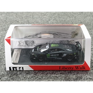 Xe Mô Hình LB Performance Aven 2.0 1:64 JEC Limited 299pcs ( Đen Monster )