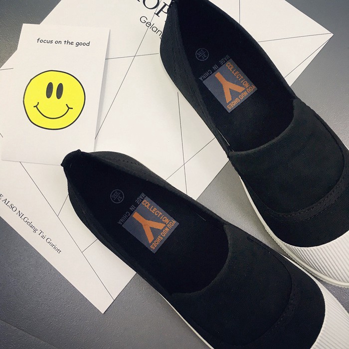 Giày lười kiểu dáng thể thao Hàn Quốc cho nữ | BigBuy360 - bigbuy360.vn