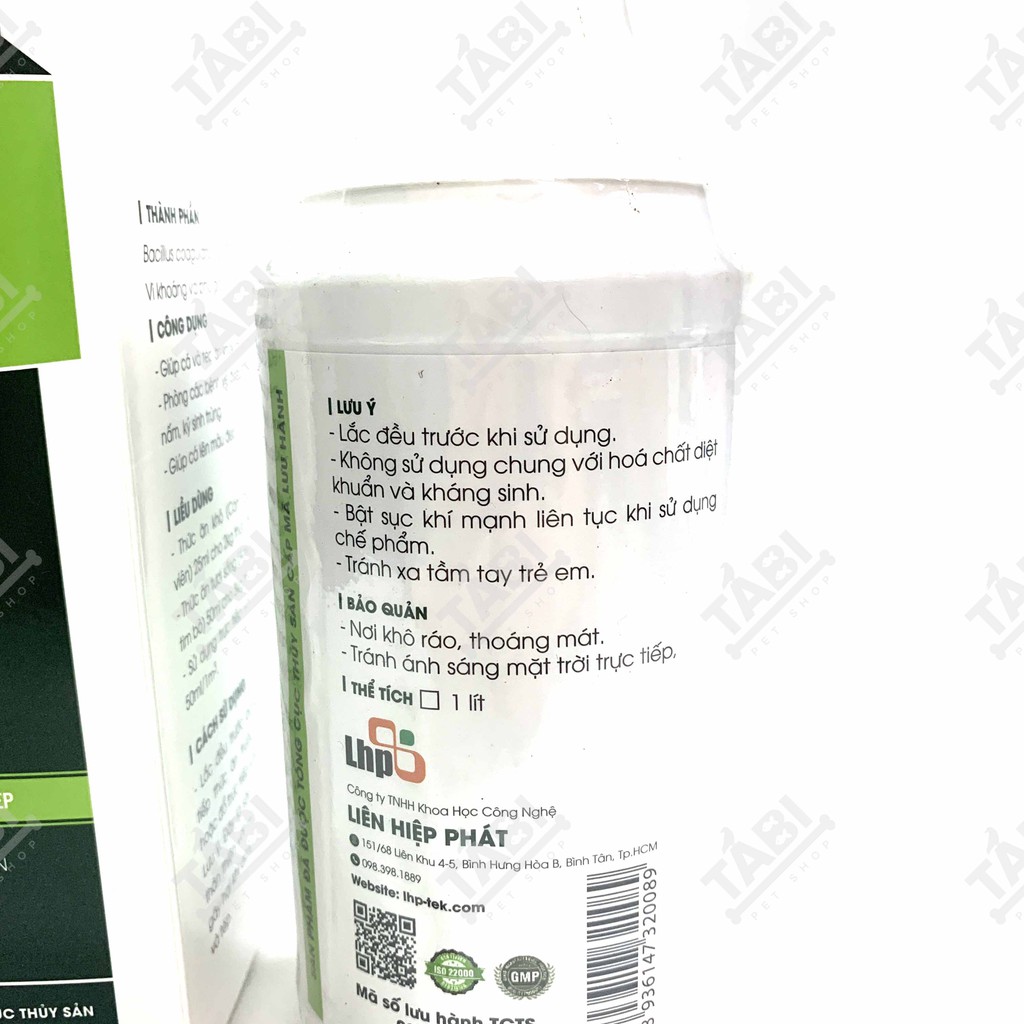 Chai 1000ML Men Vi Sinh Tiêu Hoá BAC+ KOIKA Cho Cá Khoẻ - Men Vi Sinh Hồ Cá Giúp Nước Trong, Ổn Định [BAC+ 1L]