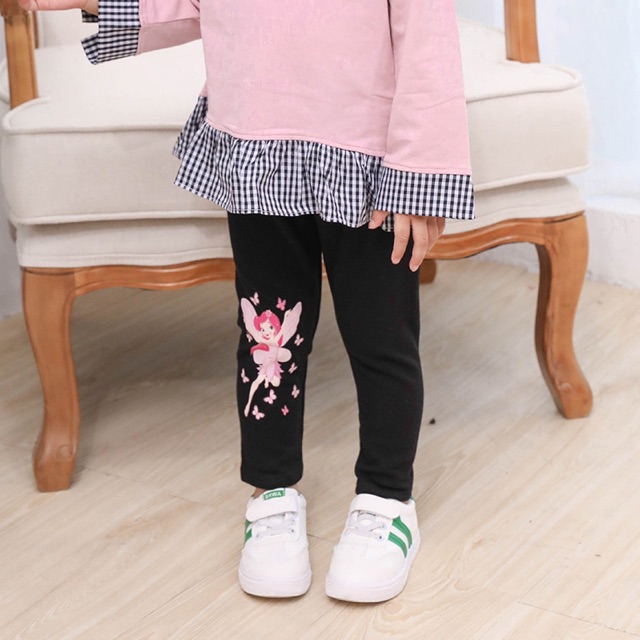 Quần legging cotton len chất đẹp bé gái ( loại 1)
