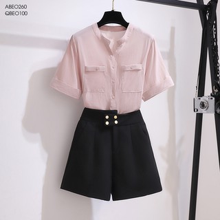 Quần short dáng A - QBEO100