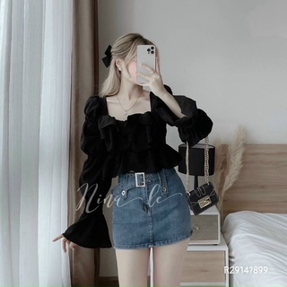Chân váy jean ninale size s m l