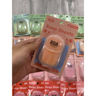 Xà phòng rửa tay dạng miếng AOA (35 miếng)