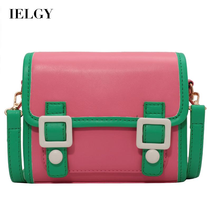 Túi Đeo Vai Màu Sắc Tương Phản Thời Trang Cao Cấp Cho Nữ