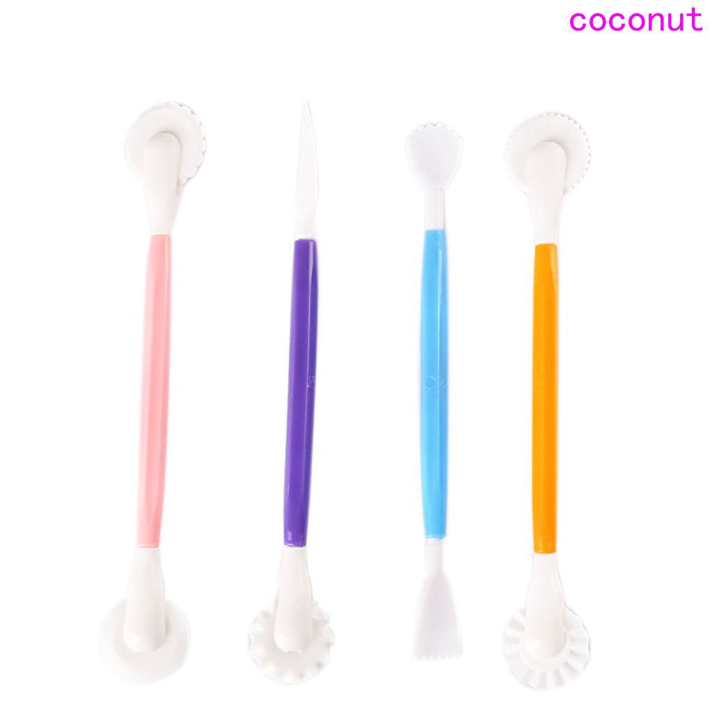Set 4 Dụng Cụ Tạo Hình Trang Trí Bánh