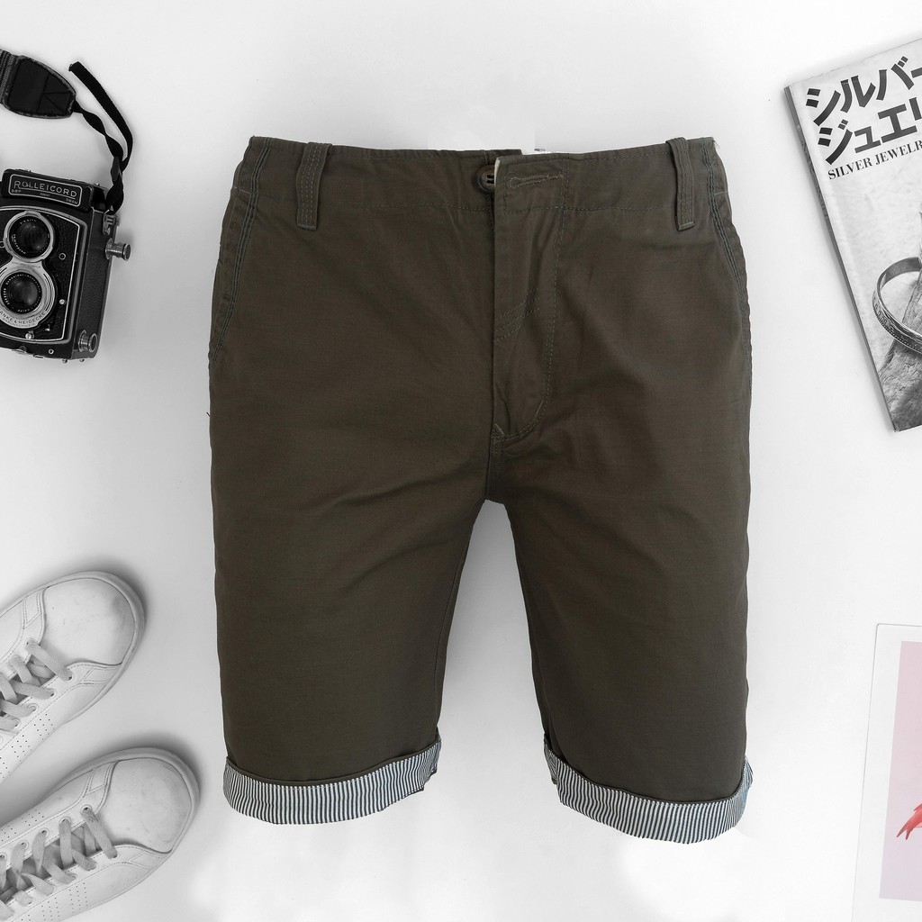 [Mã MABRO220 hoàn 15% đơn 99K tối đa 50K xu] Quần short nam vải kaki wash đẹp LADOS-408 | BigBuy360 - bigbuy360.vn