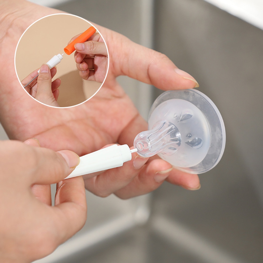 Cọ Vệ Sinh Bình Sữa Giữ Nhiệt Ba Trong Một Đa Năng Tiện Dụng