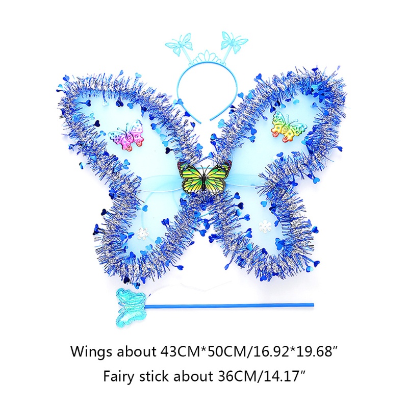 Bộ 3 Phụ Kiện Hóa Trang Nàng Tiên Cho Bé Gái