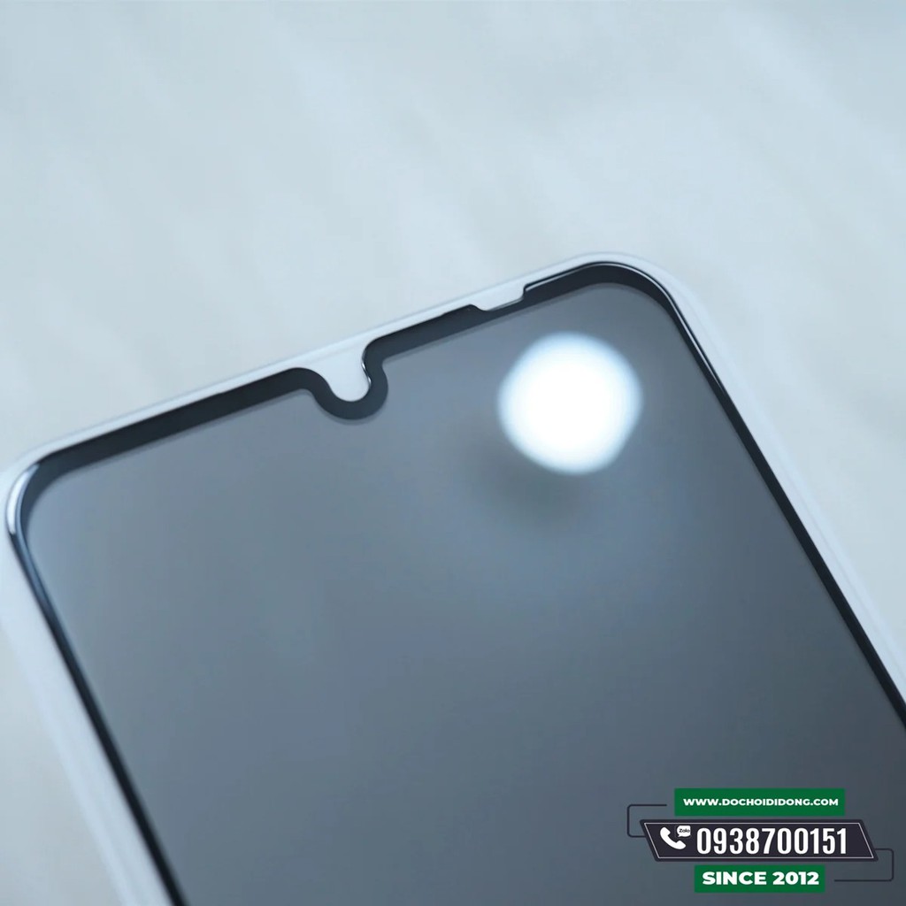Dán cường lực chống nhìn trộm Xiaomi Redmi Note 7 Zacase Anti Spy
