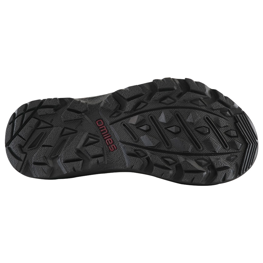 Giày Sandal Leo Núi Omiles Màu Đỏ Đen Cho Bé 2