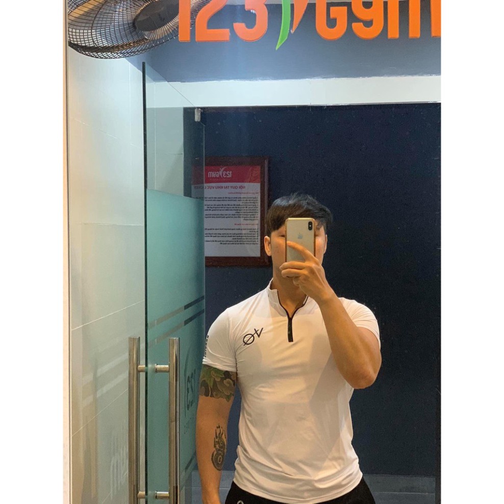 Áo Thể Thao Nam Cộc Tay Chuyên Tập Gym & Chạy Bộ - Chất co dãn 4 chiều