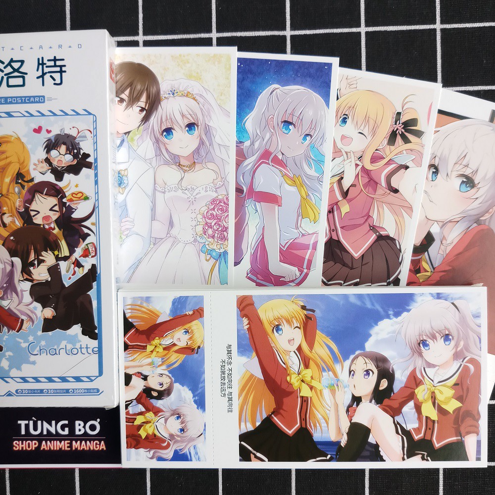 Hộp Thẻ Anime Charlotte