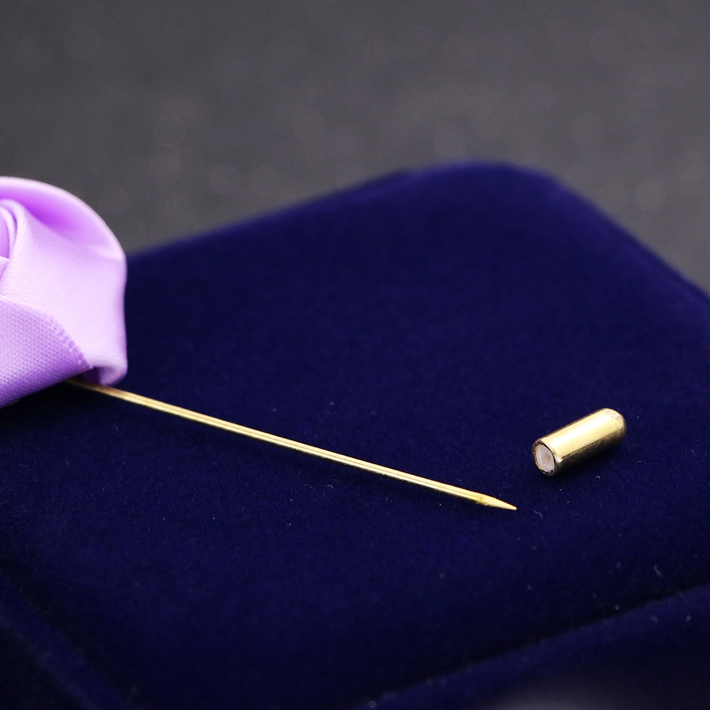 Ghim cài áo EFAN hình hoa hồng đỏ phong cách Hàn Quốc cho nam nữ