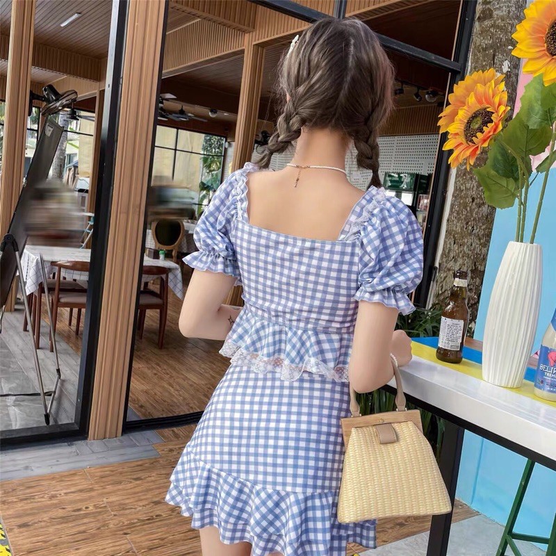 Bikini Đi Biển 2 Mảnh Đồ Bơi Váy Sang Chảnh Cao Cấp 2021 k5-B13