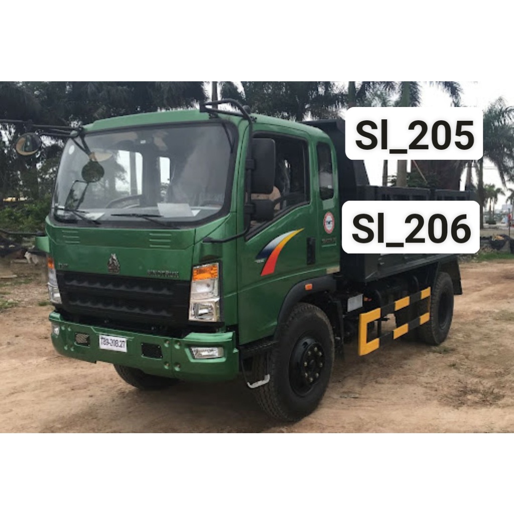 Gương chiếu hậu xe tải howo tmt