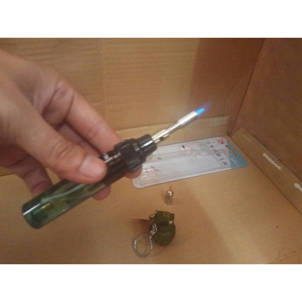 Bút khò hàn chì thiết mini linh kiện, bo mạch điện tử tại nhà + tặng chai châm