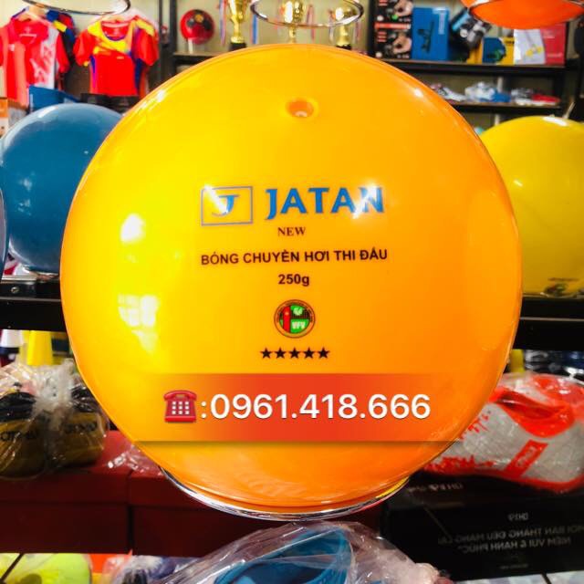 Bóng chuyền hơi JATAN 250g tiêu chuẩn thi đấu chính hãng ,tặng túi lưới và kim bơm tiêu chuẩn