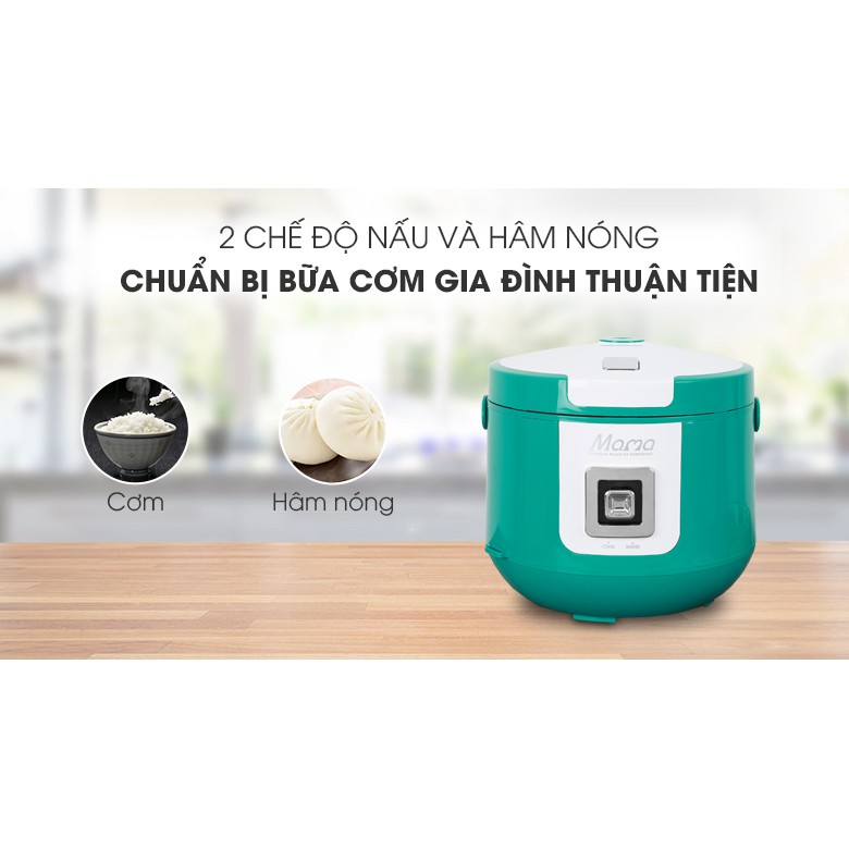 Nồi cơm nắp gài Sunhouse 1.8 lít SHD8658G | BigBuy360 - bigbuy360.vn