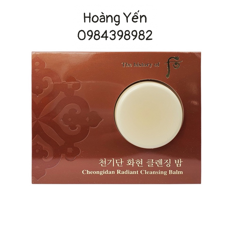 [GIÁ TỐT] Viên sáp tẩy trang tái sinh Whoo Cheongidan Hwa Hyun Radiant Cleansing Balm 4ML