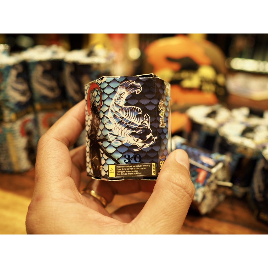 Lưỡi Bushido Blue Monster Octopus - Chuyên Tra - size 3/0