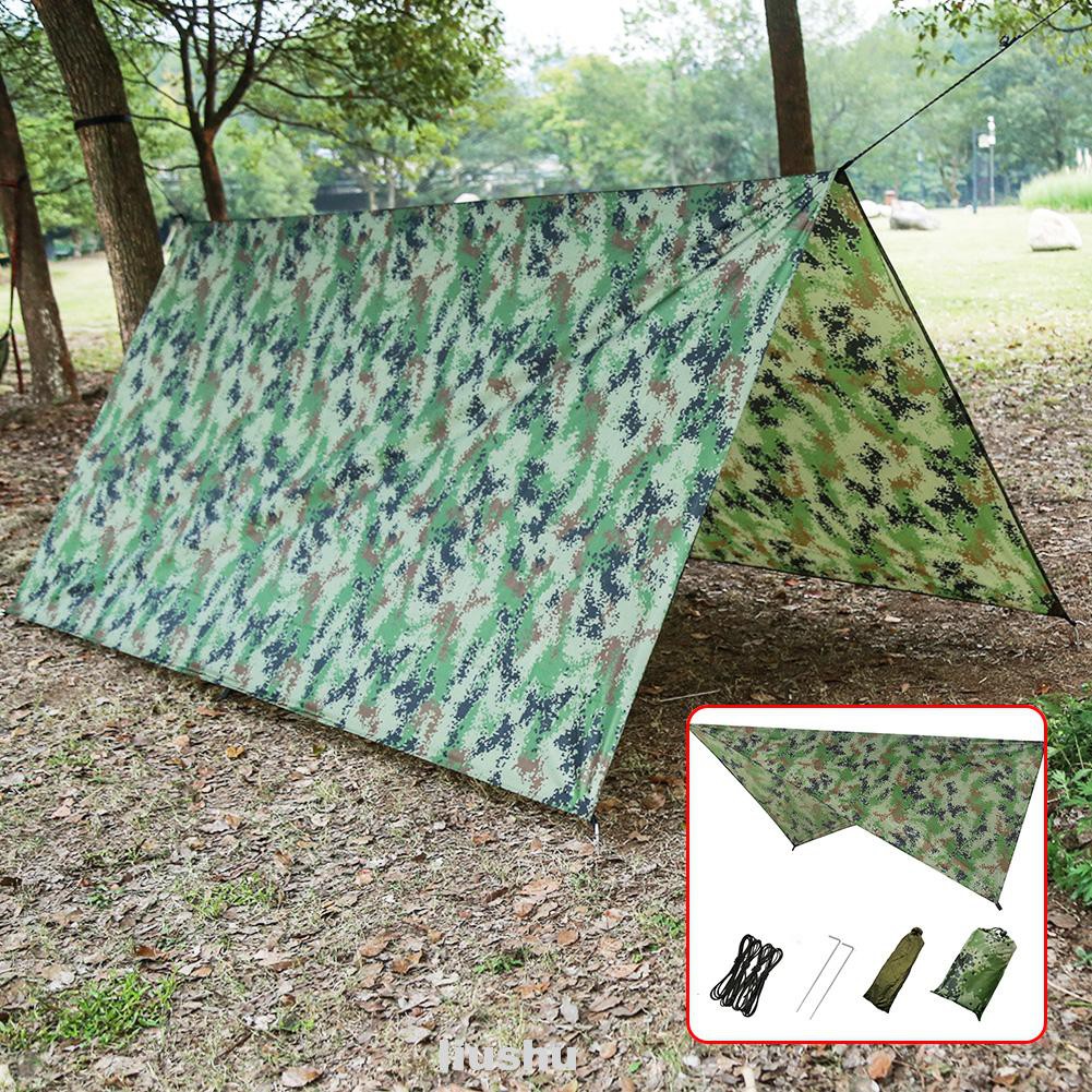 Lều Bạt Võng Tarp Không Thấm Nước Dày Cắm Trại Ngoài Trời Đi Dã Ngoại Đi Biển Mùa Hè Phụ Kiện Sinh Tồn