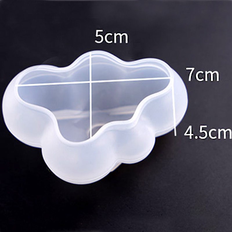 Khuôn Silicon Làm Bánh Kẹo Sô-Cô-La Tạo Hình Đám Mây 3D Ngộ Nghĩnh Đáng Yêu