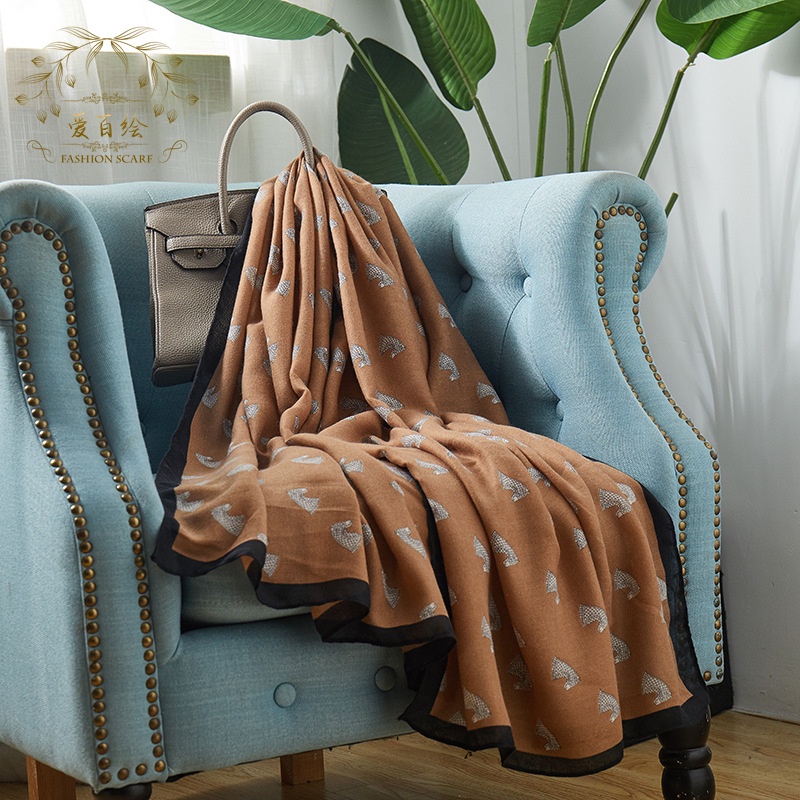 Khăn Choàng Cotton 180 * 90CM Cho Nữ WJ1124-70
