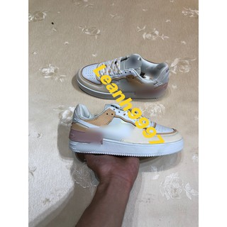 Giày thể thao sneaker hoa cúc vàng trắng