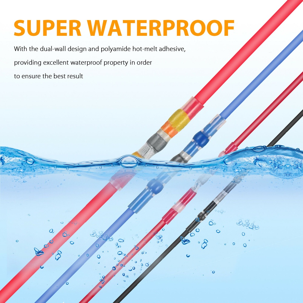 Bộ ống co nhiệt DARNELL bọc đầu nối dây điện chống nước