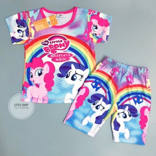 Bộ 3D Ngựa Pony cho bé gái (10-45kg)