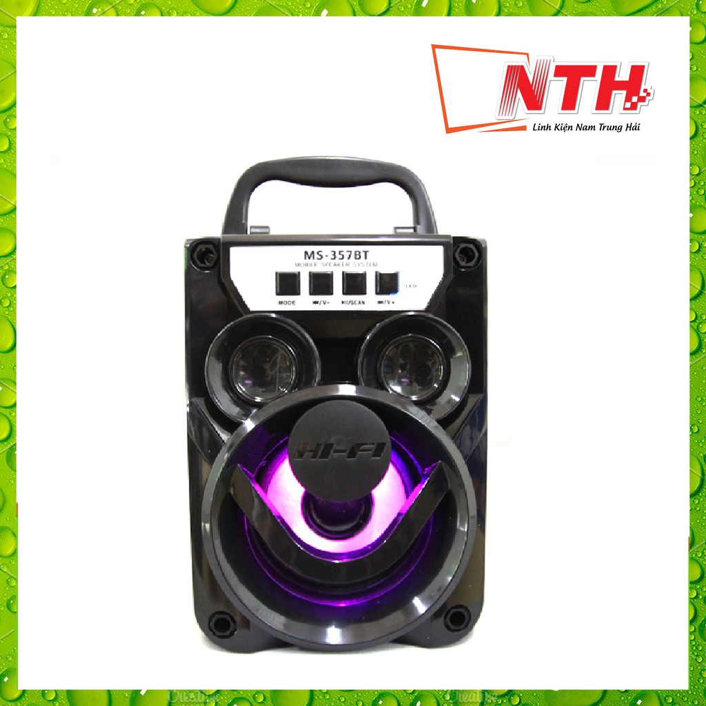 Loa gỗ Bluetooth xách tay MS-357BT