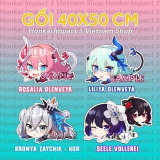 [HI3VNShop][Order] Gối ôm 40x50cm Valkyrie Vol.4 Honkai Impact 3