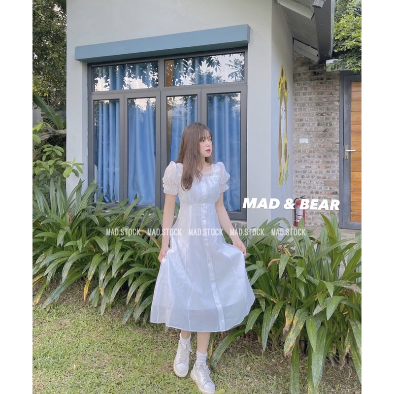 � ĐẦM TRẮNG TIỂU THƯ CÚC BỌC ĐẸP � VÁY TRẮNG DỄ THƯƠNG BV � | BigBuy360 - bigbuy360.vn