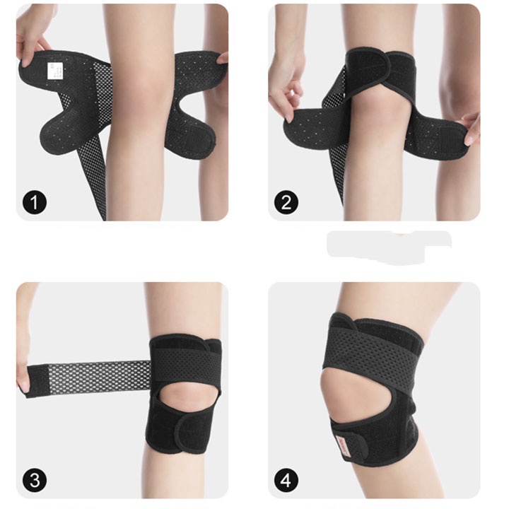 Băng Bảo Vệ Đầu Gối Tránh Chấn Thương - Băng Bảo Vệ Đầu Gối Đơn AO LIKES A83