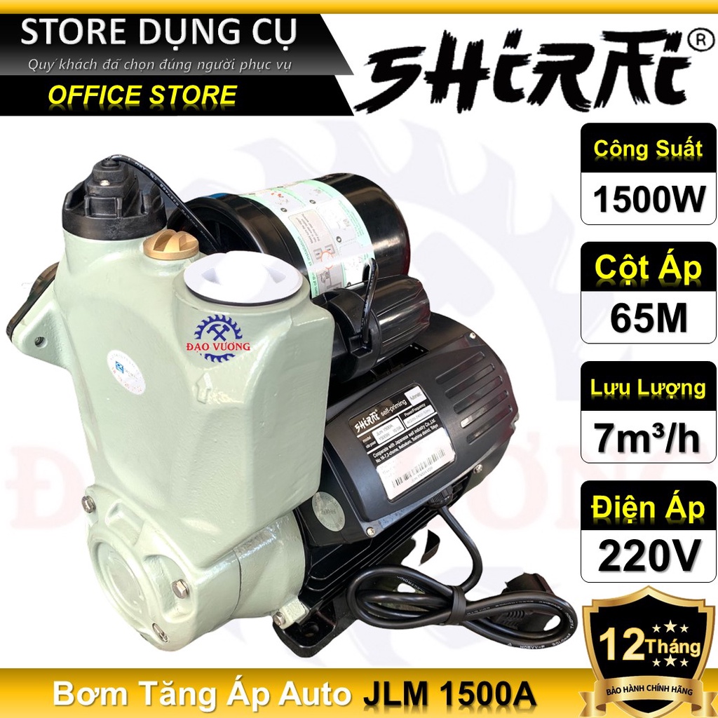 1500W Máy Bơm Tăng Áp Thông Minh Shirai JLM 1500A