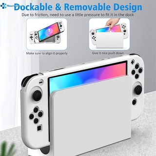 Switch OLED game host protective cover OLED silicone cover open skylight soft glue sleeve dust cover thumbnail