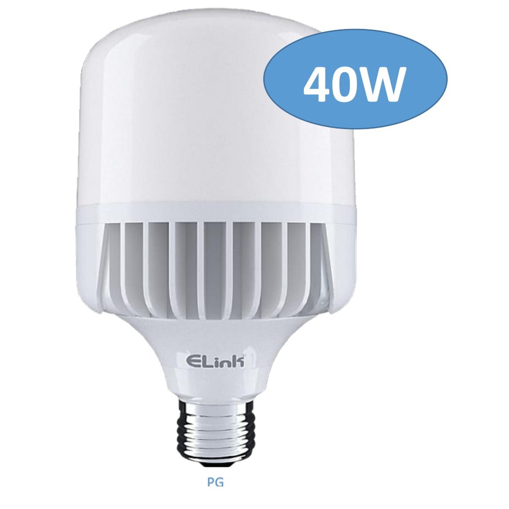 Đèn LED 40W Trụ Nhôm, 2 năm bảo hành, Chip LED: Epistar - Taiwan