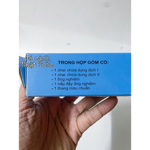 DUNG DỊCH KIỂM TRA LƯỢNG OXY TRONG NƯỚC HỒ CÁ