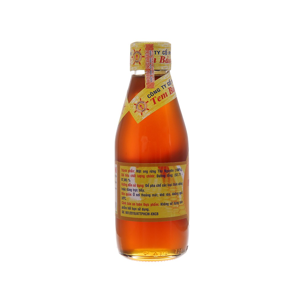 Mật Ong Rừng Tây Nguyên – Xuân Nguyên (Mật ong rừng nguyên chất 100%) - Chai 200ml