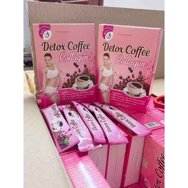 Cà phê Detox Collagen giảm cân