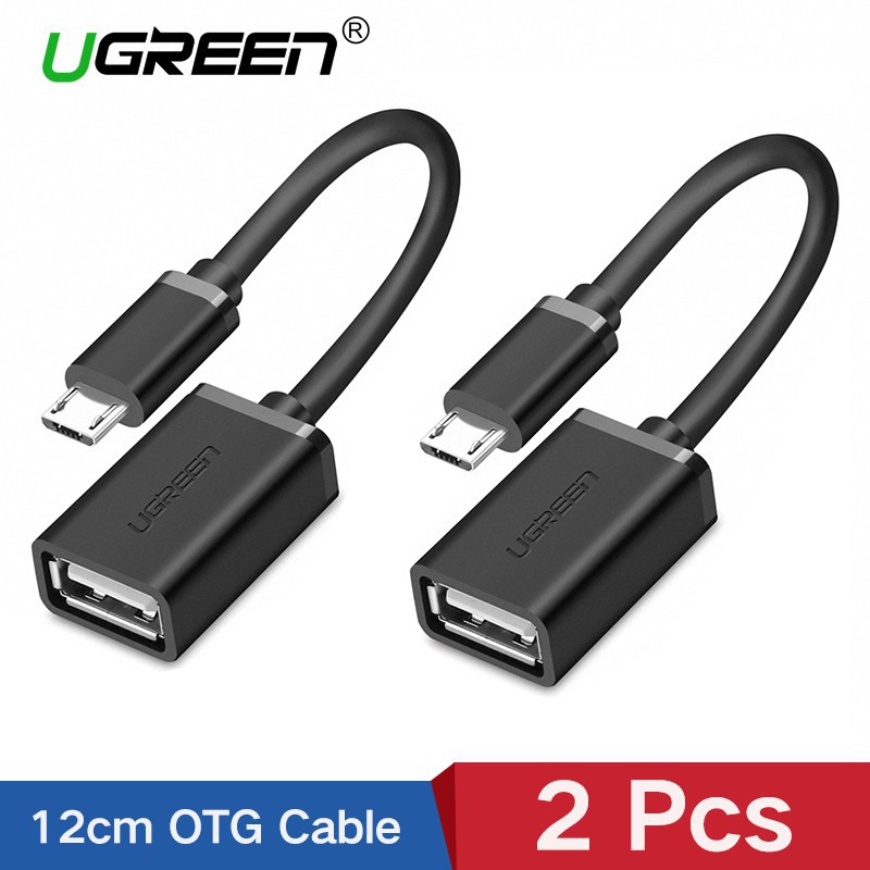 Cáp OTG Micro USB 2.0 Ugreen 10396 10822 US133 10379 Chính Hãng