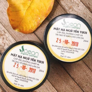 Mặt nạ ngủ yến tươi