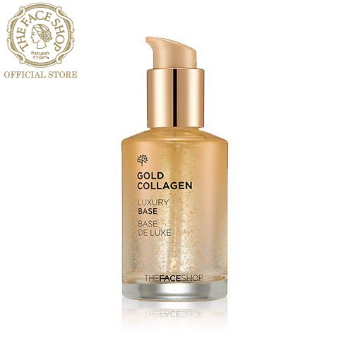 Kem Lót Trang Điểm TheFaceShop Gold Collagen Luxury Base 50ml